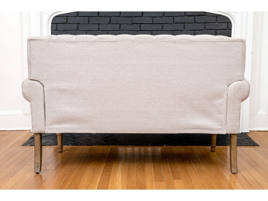 Alton Furniture Upholstered Tufted Settee