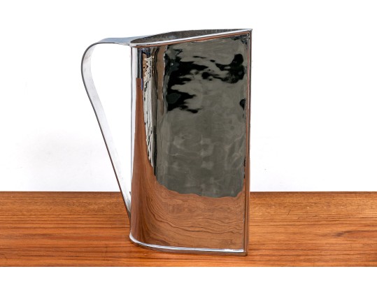 Fine Modernist Silver Plate Pitcher