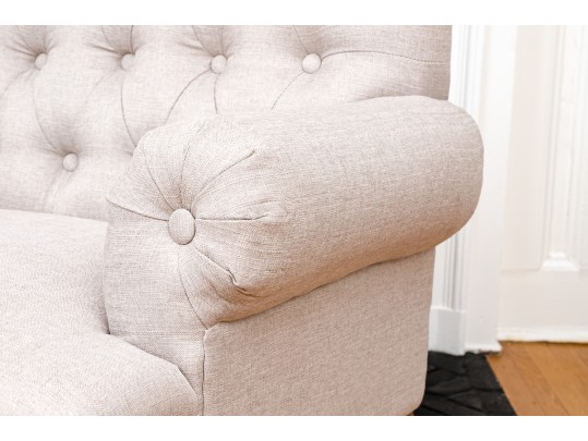 Alton Furniture Upholstered Tufted Settee