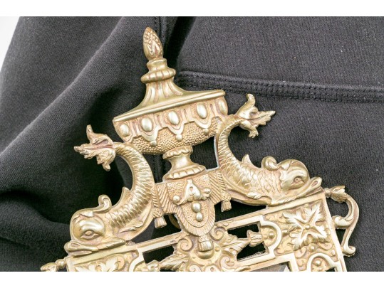 Brass Mirror Two Light Sconce