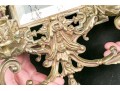 Brass Mirror Two Light Sconce