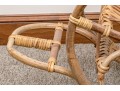 Vintage Child Bamboo Rattan Rocking Chair