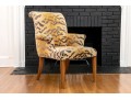 Fun Animal Print Upholstered Armchair