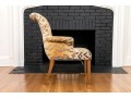 Fun Animal Print Upholstered Armchair