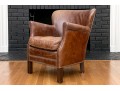 Adorable Children Leather Upholstered Club Chair