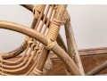 Vintage Child Bamboo Rattan Rocking Chair