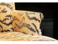 Fun Animal Print Upholstered Armchair
