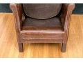 Adorable Children Leather Upholstered Club Chair