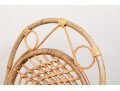 Vintage Child Bamboo Rattan Rocking Chair