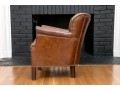 Adorable Children Leather Upholstered Club Chair
