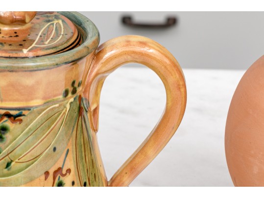 Large Funky Collection Of Eight Decorative Ceramics