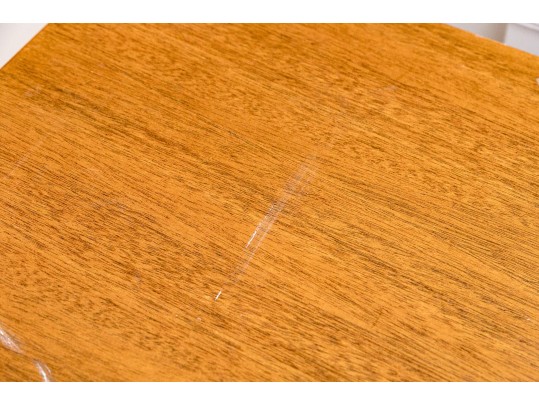 Vintage Two Wood Bow Front Chest