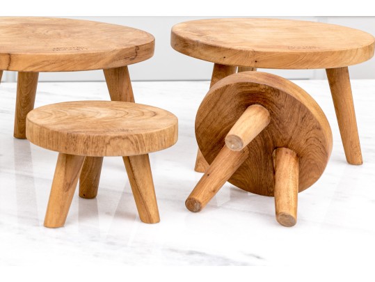 Collection Four Montes Dogget Wood Tripod Stands