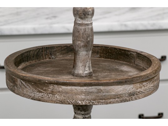 Two Wooden Tabletop Pieces