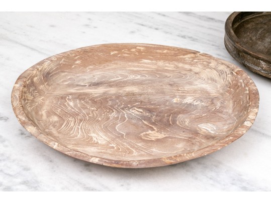 Two Wooden Tabletop Pieces