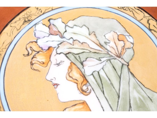 Two Limoges Hand Painted Plates