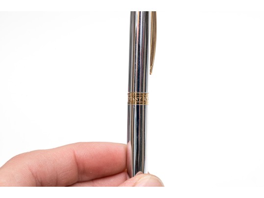 Two Tiffany & Co. Stainless Steel Pens