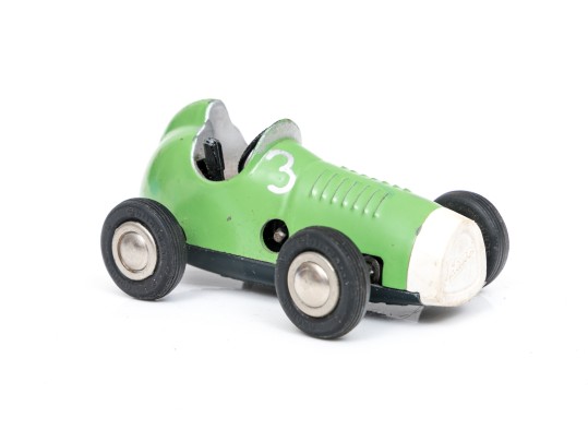 Schuco Fun Vintage Green Micro Racer, With Key