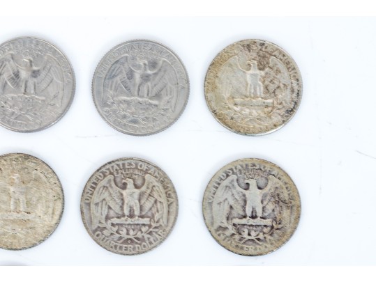 Twenty-Three Washington Quarter Dollars