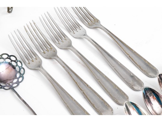 Collection Of Silver Plated Table Wear 