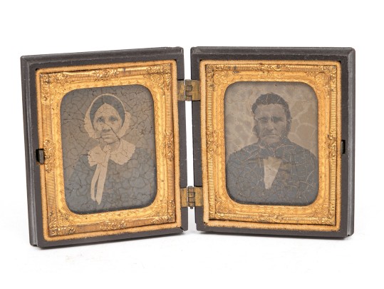 Three Antique Daguerrotype Photos