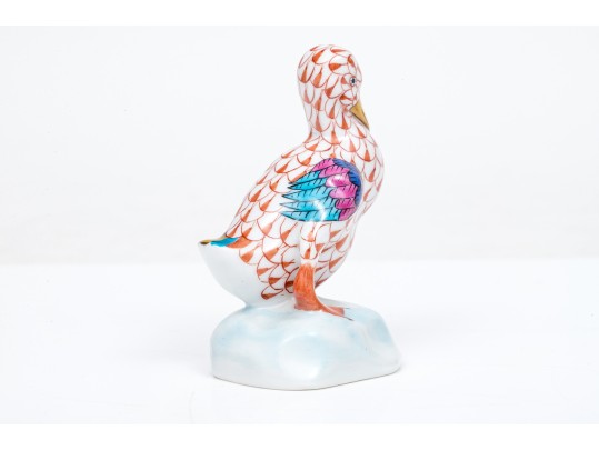 Herend Hand Painted Miniature Pelican