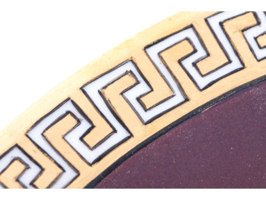 Two Limoges Hand Painted Plates