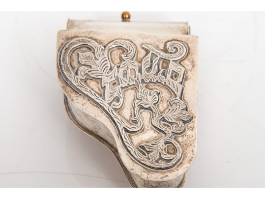 Whimsical Sterling Miniature Piano, 2.3 Ozt.