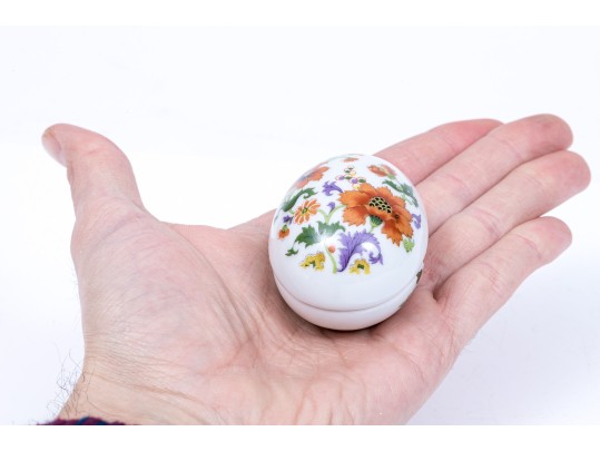 Limoges Porcelain Floral Box