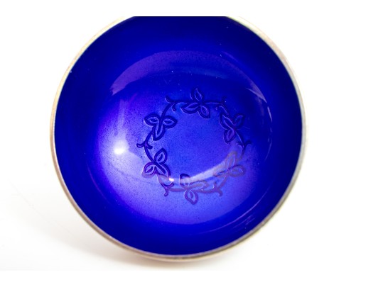 Lot Of Sterling And Glass Salts Dishes