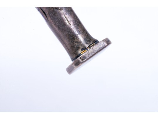 Striking Antique .800 Silver Diminutive Egyptian Motif Wax Seal Stamp