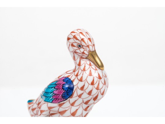Herend Hand Painted Miniature Pelican