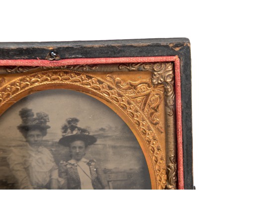 Three Antique Daguerrotype Photos