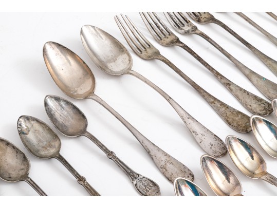 Sterling Silver Flat Wear, 38 Ozt