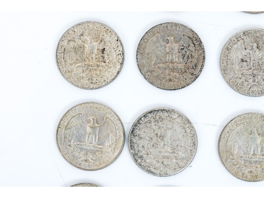 Twenty-Three Washington Quarter Dollars