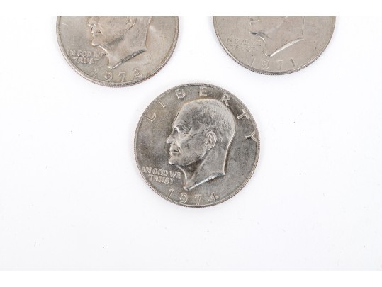 $28.50 In Eisenhower Half Dollars
