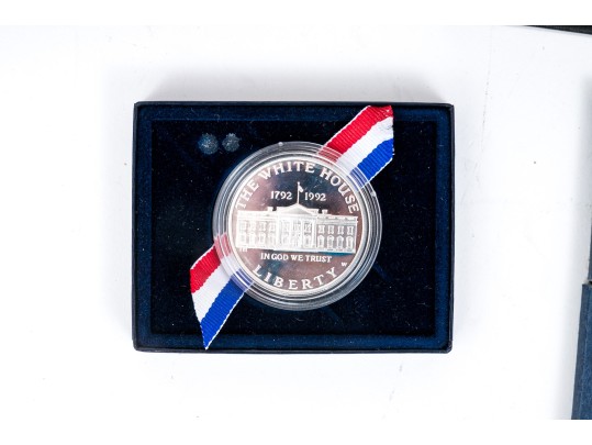 Collection Of United States Currency: Proof Sets, Silver Sets, Silver Dollar, Eisenhower Dollars