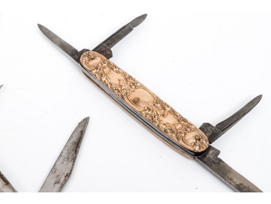 Lot Of Four Vintage Pocket Knifes