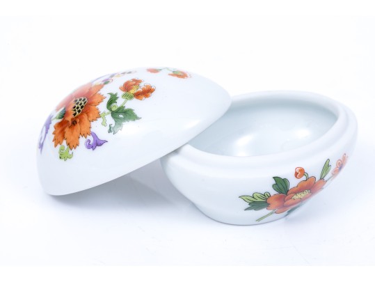 Limoges Porcelain Floral Box