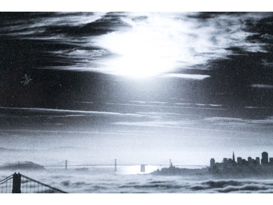 Black And White 'San Francisco Sunrise' Photo, Framed
