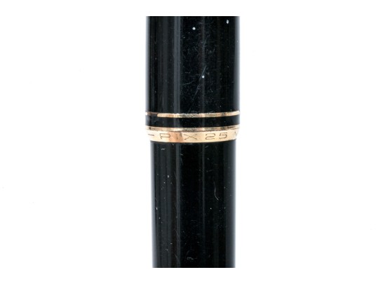 Mont Blanc Black And Gold Tone Pix 25 Pencil