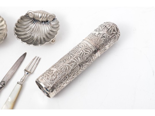 Collection Of Sterling Silver Items, 4.93 Ozt.