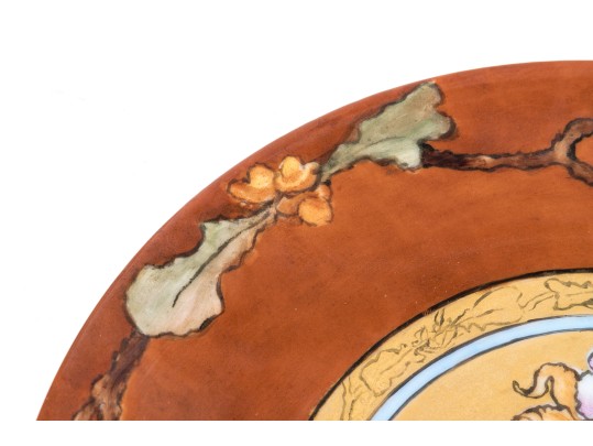 Two Limoges Hand Painted Plates