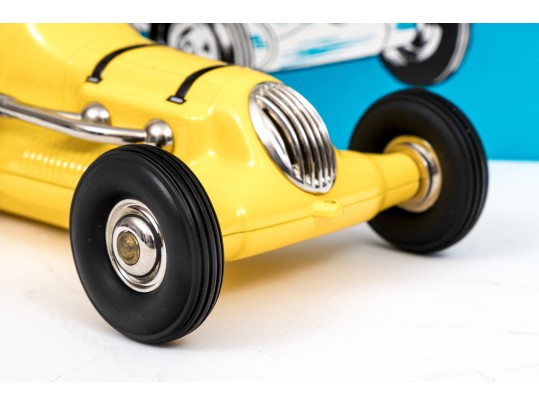 Fabulous Mint Nylint Thimble Drome, Champion, Yellow, Boxed