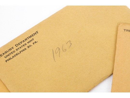 Collection Of Thirteen United States Proof Sets, 90% Silver, Ranging 1956 To 1964