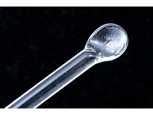 Lauscha Bimini Fabulous Vintage Glass Polar Bear Globe Cocktail Swizzle Stirrer