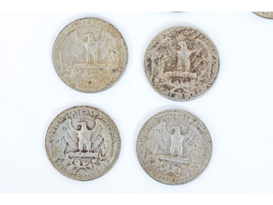 Twenty-Three Washington Quarter Dollars