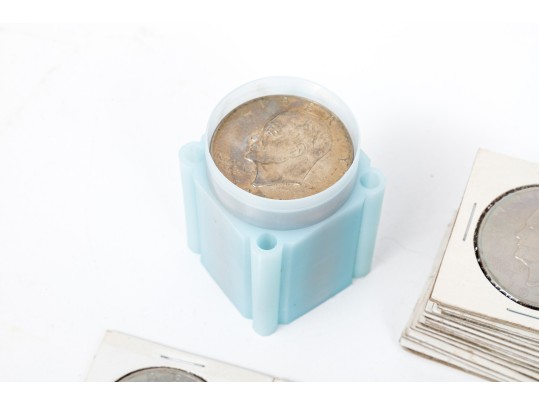 $28.50 In Eisenhower Half Dollars