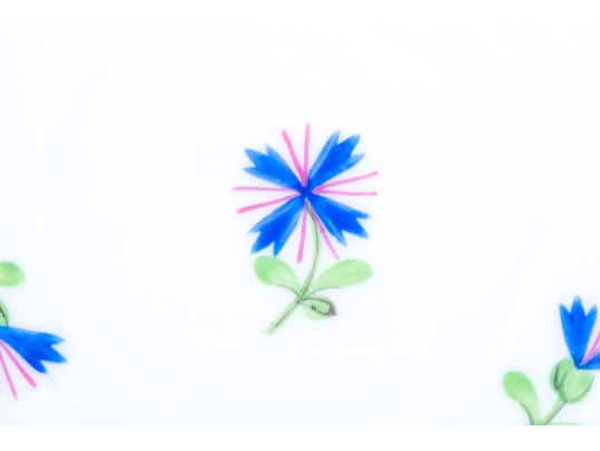 Herend 'Blue Garlend' Cup And Saucer