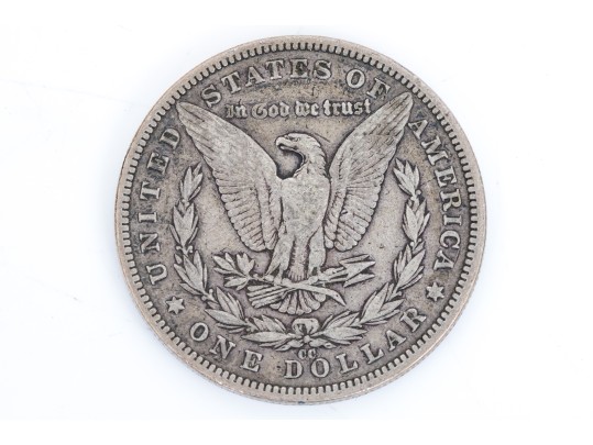 1890-CC Morgan Silver Dollar